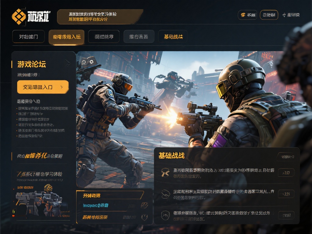 对于刚入门的玩家来说，论坛还会推荐适合他们的基础战