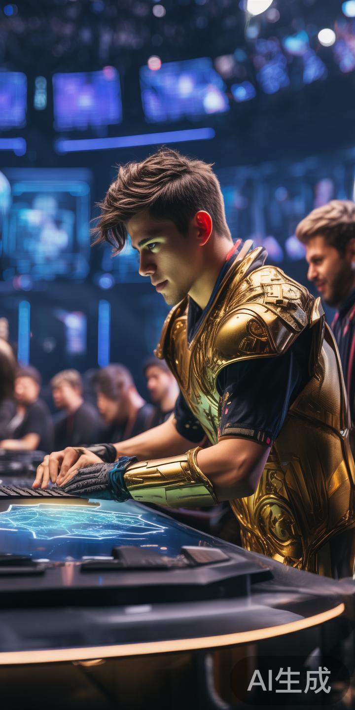 对于电竞明星而言，个人技术固然重要，但团队协作更是